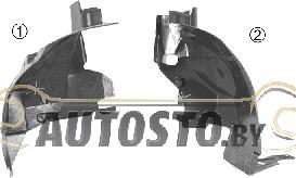 Подкрылок BZ11057AL