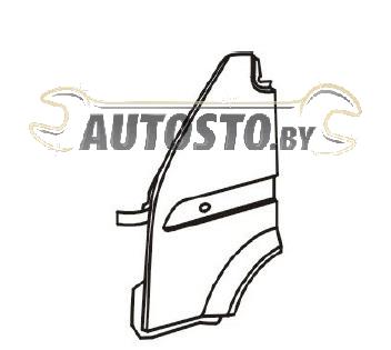 Крыло кузова FD10066AL