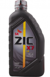 132620 ZIC X7 LS 10W40 (1L) масло моторное синтетика